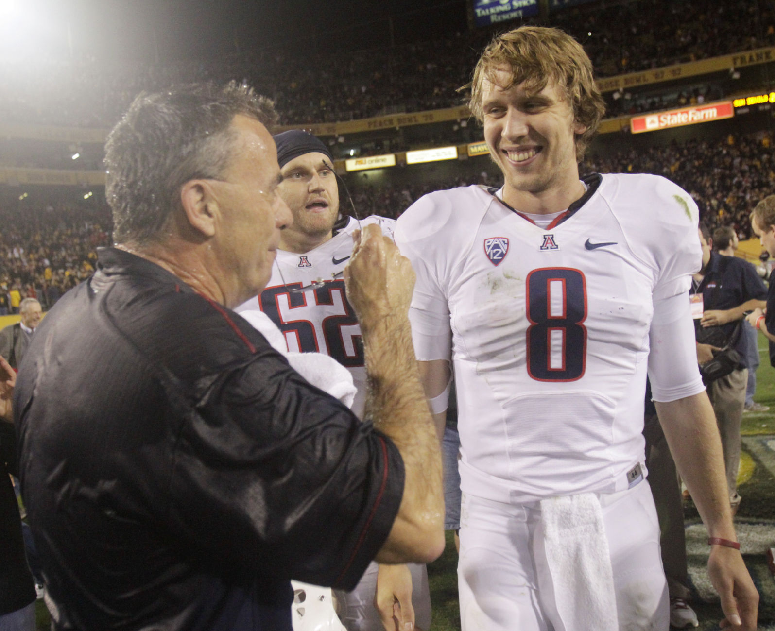 University of Arizona quarterback Nick Foles